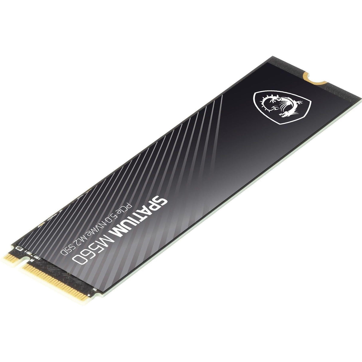 MSI SPATIUM M560 PCIe 5.0 NVMe M.2 1TB Portable SSD, 1TB External Solid State Drive, Speeds Up to 10200MB/s, USB-C, Reliable Storage for Gaming, Students, Professionals, Black