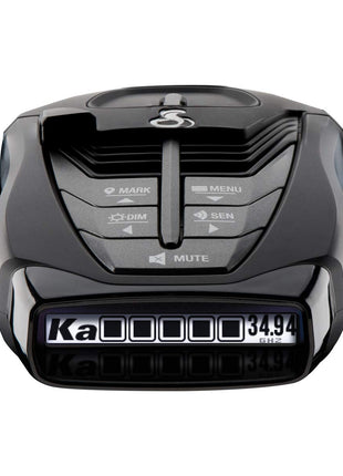 Cobra RAD 480i Laser Radar Detector – Long Range Detection, Bluetooth, Apple CarPlay and Android Auto Compatible, LaserEye Front and Rear Detection, Digital Signal Processing, Black