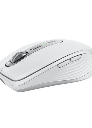 Logitech MX Anywhere 3S for Mac, Compact Wireless Bluetooth Mouse, 8K DPI Any-Surface Tracking, Quiet Clicks, USB C, Wireless Mouse for MacBook Pro, MacBook Air, iMac, iPad - Pale Grey