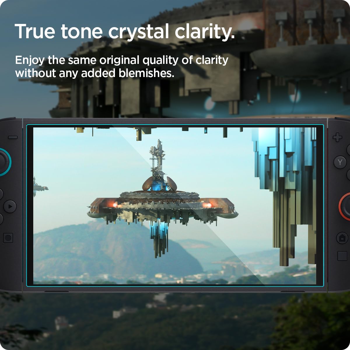 Spigen Tempered Glass Screen Protector [GlasTR EZ FIT] designed for Nintendo Switch 2 (2025) - 2 Pack