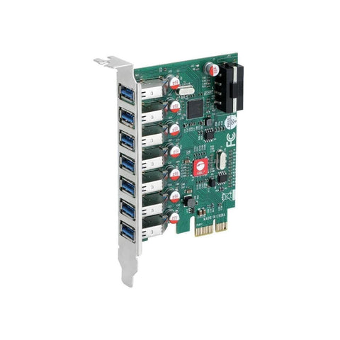 Siig 258691 Cc Ju-p70211-s1 Usb 3.0 7-port Pcie Host Card Brown Box