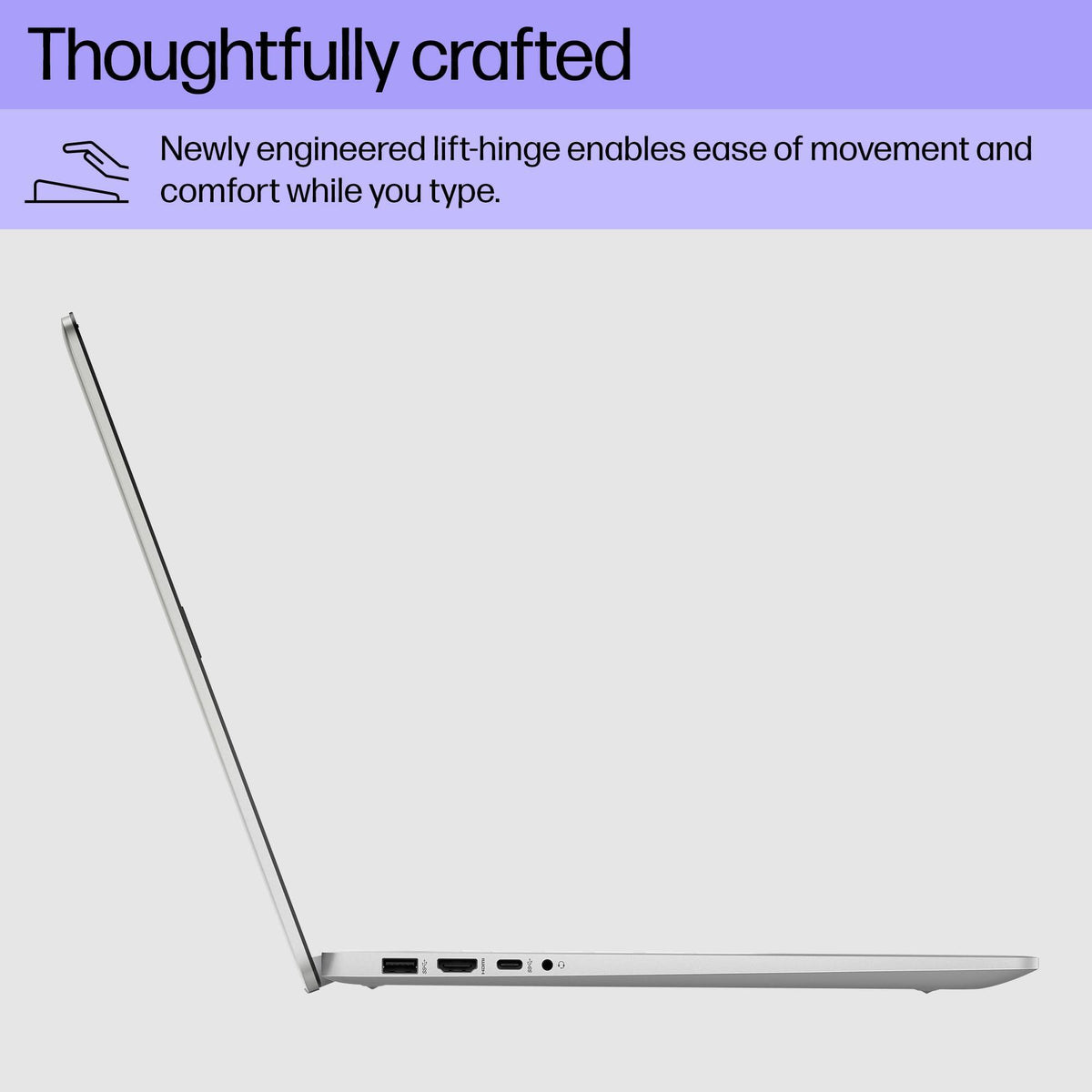 HP 17.3 inch Laptop, HD+ Display, Intel Core 3 100U, 8 GB RAM, 256 GB SSD, Intel Graphics, Windows 11 Home, 17-cn4010nr (2024)