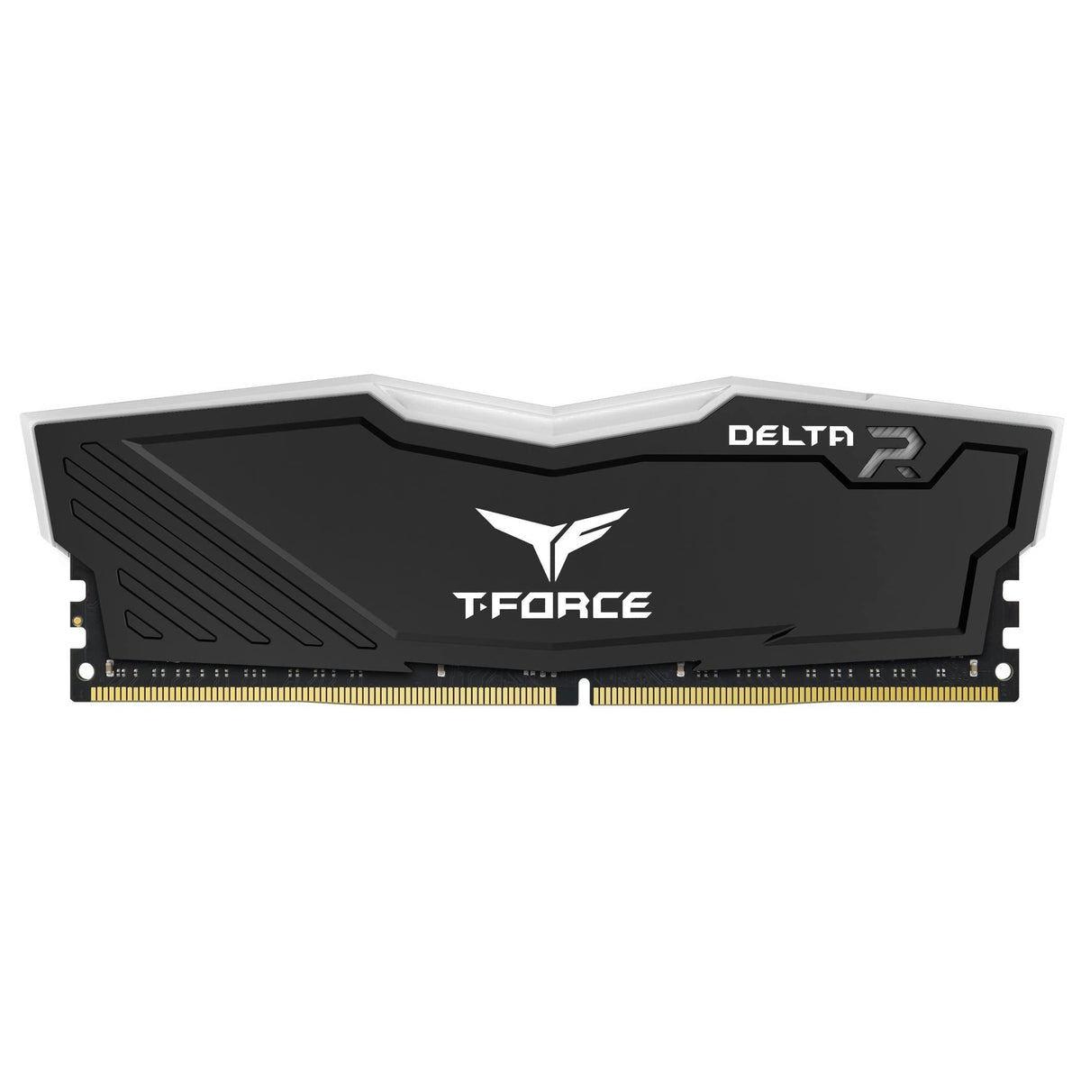 TEAMGROUP T-Force Delta RGB DDR4 16GB (2x8GB) 3600MHz (PC4-28800) CL18 Desktop Gaming Memory Module Ram TF3D416G3600HC18JDC01 - Black