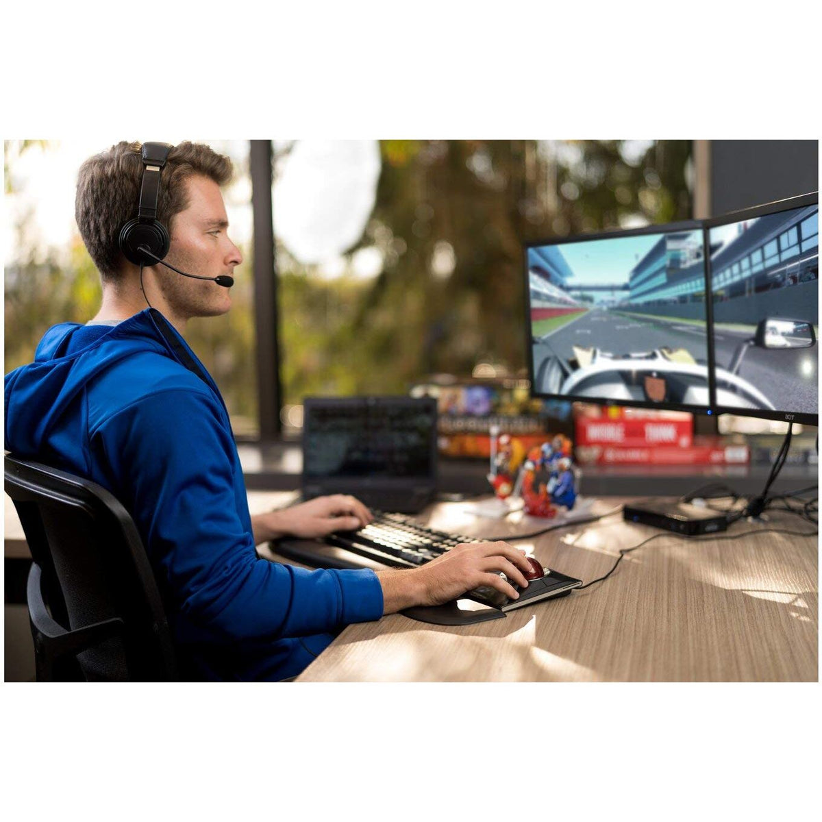 Kensington ErgoSoft Wrist Rest for Mechanical & Gaming Keyboards, Black (K52798WW)