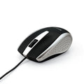 Verbatim Wired USB Computer Mouse - Corded USB Mouse for Laptops and PCs - Right or Left Hand Use, Silver 99741 1.4