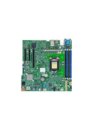 Supermicro X12STH-F Micro-ATX Server Motherboard C256 LGA-1200, Daul LAN 1GbE