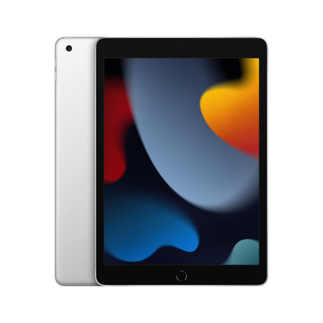 Apple iPad (9th Generation): with A13 Bionic chip, 10.2-inch Retina Display, 64GB, Wi-Fi, 12MP front/8MP Back Camera, Touch ID, All-Day Battery Life  - Silver