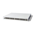 Cisco Catalyst 1300-48T-4G Managed Switch, 48 Port GE, 4x1GE SFP, Limited Lifetime Protection (C1300-48T-4G)