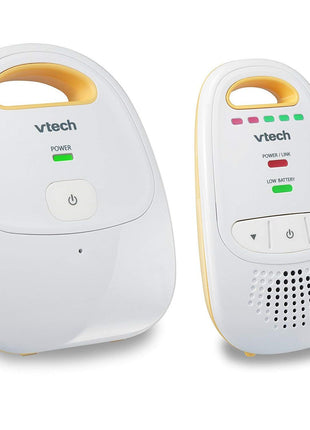 VTech Upgraded Audio Baby Monitor with Rechargeable Battery, Long Range, and Crystal-Clear Sound