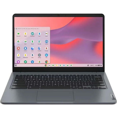 Lenovo 14e Chromebook Gen 3 82W6000AUS 14 inch Touchscreen Notebook - Full HD - 1920 x 1080 - Intel N100 Quad-core (4 Core) - 4 GB Total RAM - 4 GB On-Board Memory - 32 GB Flash Memory - Storm Gray