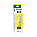 EPSON 502 EcoTank Ink Ultra-high Capacity Bottle Yellow Works with ET-2750, ET-2760, ET-2850, ET-3750, ET-3760, ET-3850, ET-4850, and other select EcoTank models