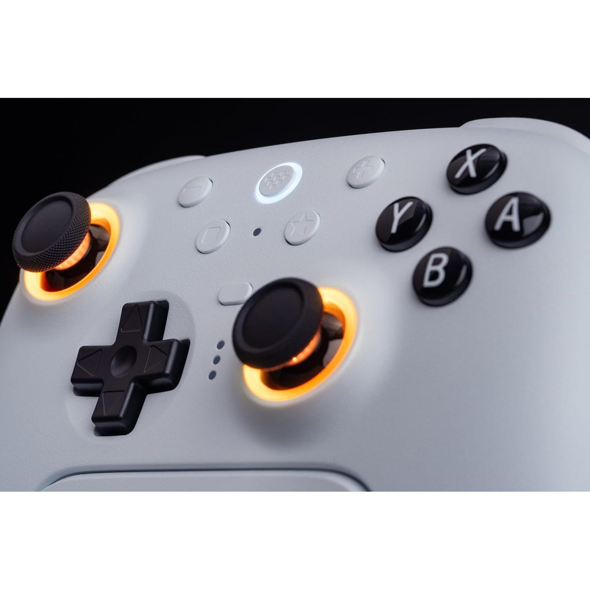 8Bitdo Ultimate 2 Bluetooth Controller for Switch/Switch 2 & Windows PC, Switch Pro Controller with TMR Joysticks, Switchable Hall Effect/Tactile Triggers, Vibration and Motion Control - White