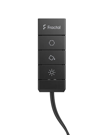 Fractal Design Adjust 2 Manual ARGB Controller for All Standard 5V ARGB LED Fans Strips and Devices Chaining Y-Cable Adapter Included