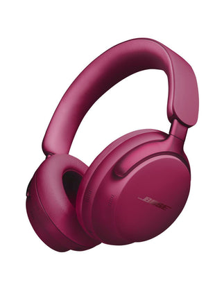 Bose QuietComfort Ultra Bluetooth Headphones, Wireless Headphones with Spatial Audio, Over Ear Noise Cancelling with Mic, Up to 24 Hours of Playtime, Deep Plum - Limited Edition Color