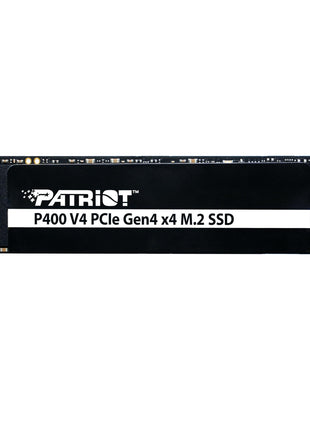 Patriot P400 V4 1TB Internal SSD - NVMe PCIe Gen 4x4 - M.2 2280 - Sequential Read: Up to 6,000MB/s and Sequential Write: Up to 5,000MB/s - Compatible with PS5 - Solid State Drive - P400VP1TBM28H