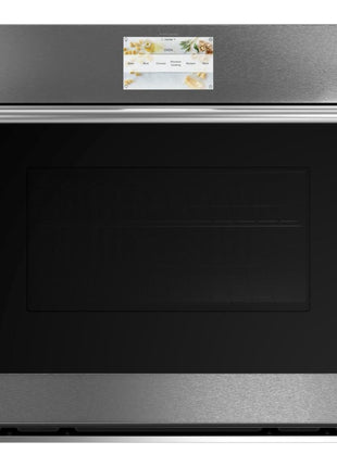 Caf???30 inch Smart Single Wall Oven with Convection in Platinum Glass
