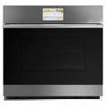 Caf???30 inch Smart Single Wall Oven with Convection in Platinum Glass