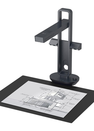 CZUR Aura Pro Book & Document Scanner, Capture A3 & A4 | Auto-Flatten & Deskew Powered by AI Technology, Foldable & Portable, Compatible with Windows & macOS