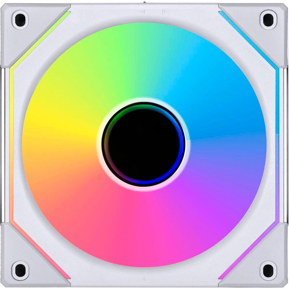 Lian-Li UNI FAN SL-Infinity ARGB PWM Case Fan - White, 120mm
