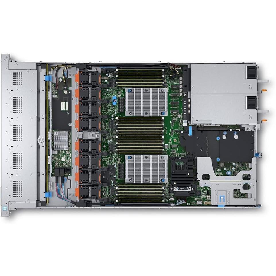 Dell PowerEdge R640 Server 10x Bay SFF NVMe 2X Gold 6240 2.60Ghz 36-Core 196GB RAM 2X 2TB U.2 NVMe SSD H330 (Renewed)