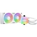 be quiet! Light Loop 240mm | All in One Water Cooling System | ARGB Water Cooler | ARGB Hub | Customizable LED Cooling Block | White | BW021