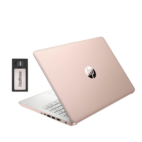 HP Stream 14 inch HD BrightView Laptop, Intel Celeron N150, 16GB RAM, 288GB Storage (128GB UFS + 160GB Docking Station Set), Intel UHD Graphics, 720p Webcam, Wi-Fi, 1 Year Office 365, Win 11S, Gold