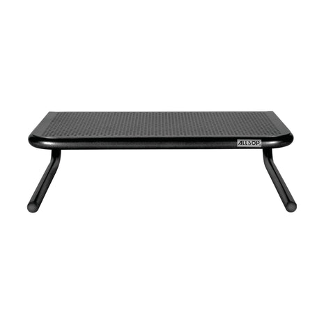 Allsop Metal Art Jr. Monitor Stand, 14.75 inch X 11 inch X 4.25 inch, Black, Supports 40 Lbs