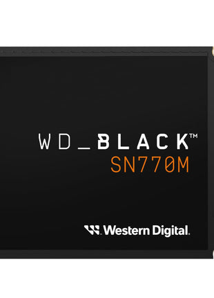 WD_Black SN770M 2TB M.2 2230 NVMeSSD - PCIe Gen 4.0, Speeds up to 5150 MB/s, for Handheld Gaming Devices and Compatible laptops, TLC 3D NAND, Great for Asus ROG Ally, Steam Deck, Microsoft Surface