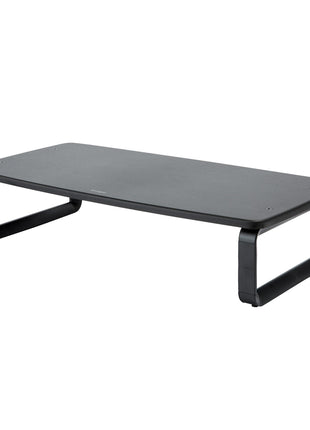 Kensington SmartFit Extra Wide Monitor Stand (K52797WW) Black | Adjustable height, ergonomic design, extra-wide platform raises monitor to eye level