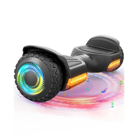Gyroor Self Balancing Scooter New G13 All Terrain Balancing Scooter with LED Lights, Self Balancing Off Road with Bluetooth for Kids ages 6-12 and Adults