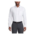 Van Heusen Men's Dress Shirt Regular Fit Poplin Solid, White, 16.5