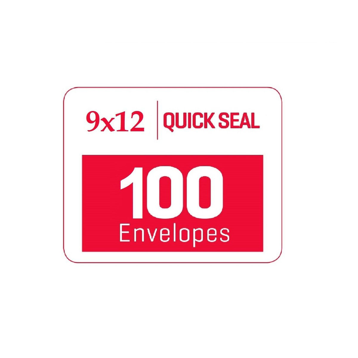 Aimoh 9 X 12 Self-Seal Brown Kraft Catalog Mailing Envelopes - 28lb - 100 Count, 9x12 Inch (38300)