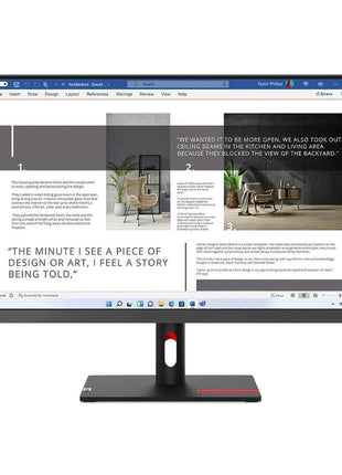 Lenovo ThinkVision S27i-30 27 Full HD LED Monitor - 16:9 - Storm Gray