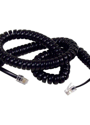 Belkin F8V101-12-BK 12' Coiled Telephone Handset Cord - Black