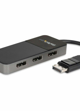 StarTech.com 3-Port DisplayPort 1.4 Splitter, DisplayPort to 3x DP Multi-Monitor Adapter, Triple 4K Computer MST Hub, USB Bus-Powered, Windows Only (MST14DP123DP)