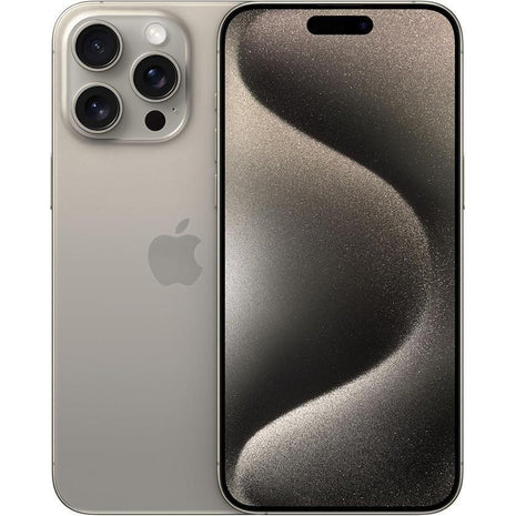 Apple iPhone 15 Pro Max, 256GB, Natural Titanium - Unlocked (Renewed Premium)