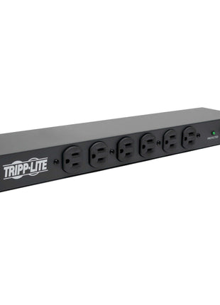 Tripp Lite 14-Outlet Rackmount PDU Surge Protector Power Strip, 15A, 120V, 3000 Joules Protection, 15ft Cord with 5-15P Plug, 1U Horizontal Rack Mount, Lifetime Manufacturer's Warranty (DRS-1215)