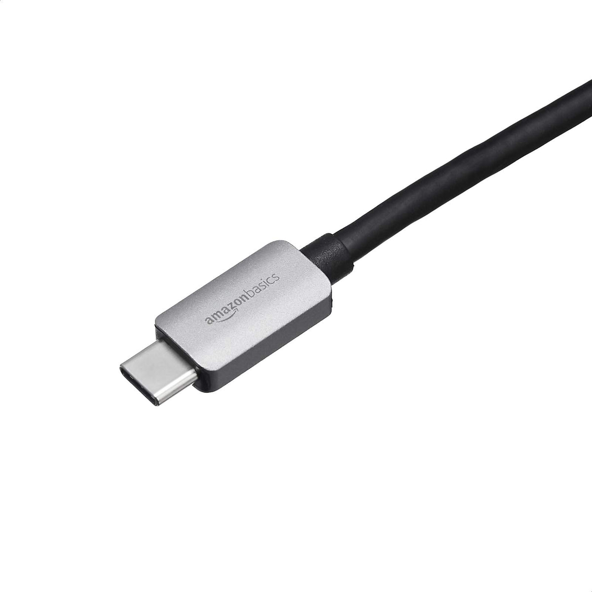 Amazon Basics Aluminum USB-C to RJ45 Gigabit Ethernet Adapter, Fast Network, Grey, 2.07 x 0.81 x 0.6 inches