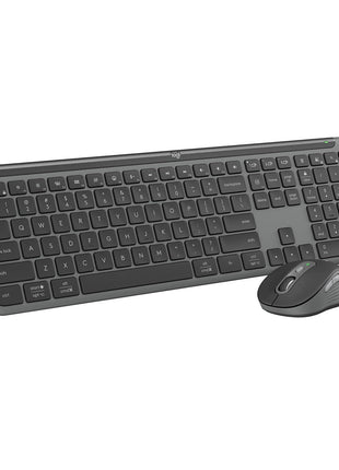 Logitech Signature MK955 Keyboard and Mouse Combo (Black) | Slim design, large mouse, Logi Options+ app support
