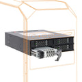 ICY DOCK Rugged 4 x 2.5 SAS/SATA HDD/SSD Mobile Rack Enclosure for 5.25