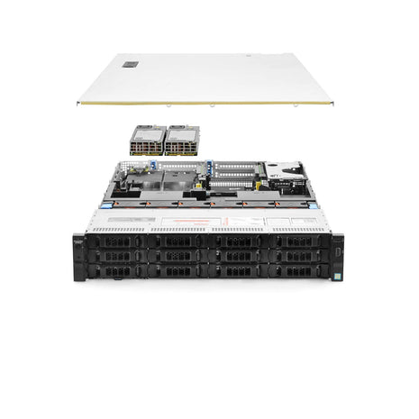 PowerEdge Dell PowerEdge R730xd Server 2.30Ghz 20-Core 192GB 12x 4TB Mid-Level (Renewed)