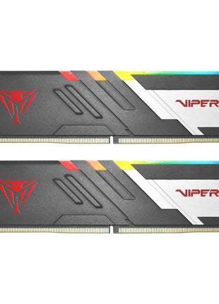 Patriot Memory Viper Venom RGB DDR5 RAM 32GB (2X16GB) 6400MHz CL32 1.4v UDIMM Desktop Gaming Memory Kit Compatible with Intel XMP - PVVR532G640C32K