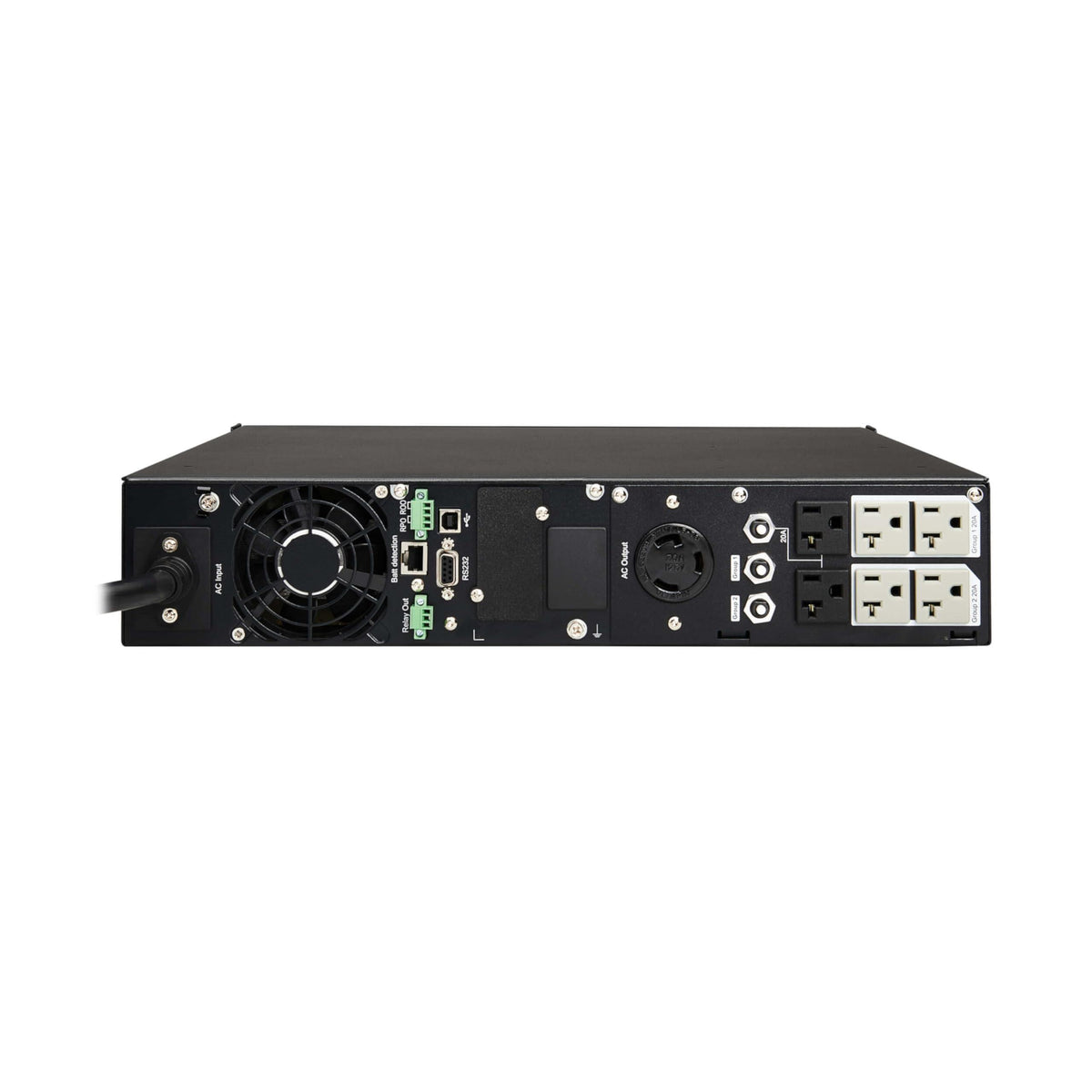 Tripp Lite Eaton Series 3000VA Smart UPS Back Up, Sine Wave, 120V, 3000W, 7 Outlets, 2U Rackmount or Tower, Network Card Option, LCD, USB, DB9, 3-Year Warranty & $250,000 Insurance (SMART3000RM2U)