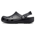 Crocs Unisex-Adult Classic Clogs, Black, 9 Women/7 Men