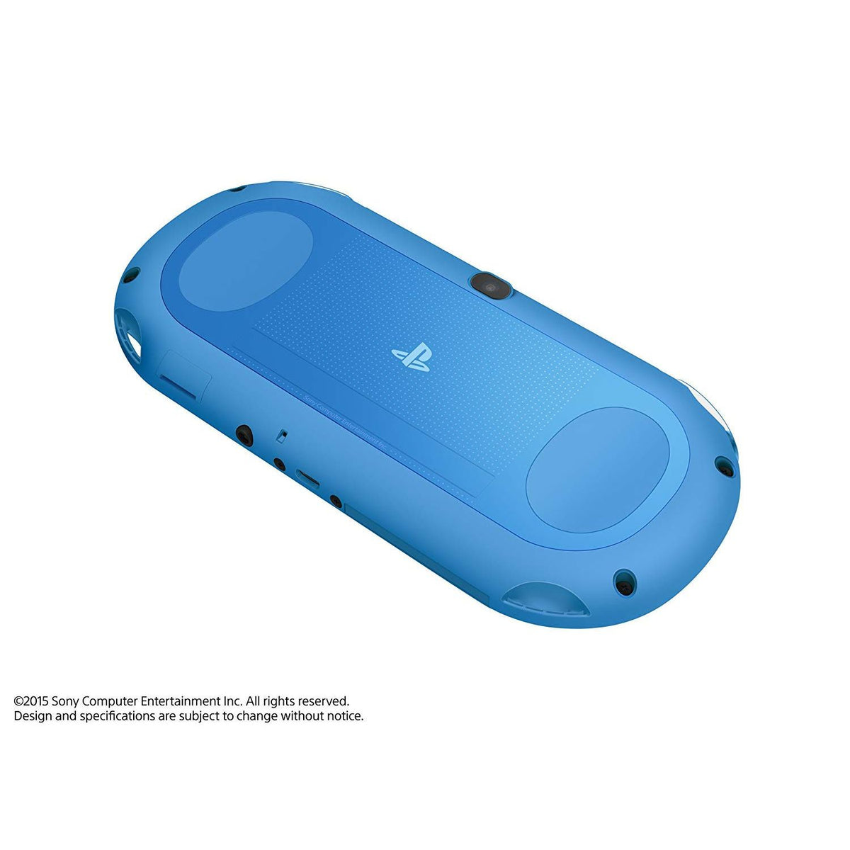Sony Playstation Vita Wi-Fi 2000 Series with AC Adapter and Silicon Joystick Covers (Aqua Blue) (Renewed)