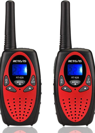 Retevis RT628 Walkie Talkies for Kids,Toys Gifts for 6-12 Years Old Boys Girls,Long Range 2 Way Radio 22CH VOX,Birthday Gift,Family Walkie Talkie for Camping Hiking Indoor Outdoor