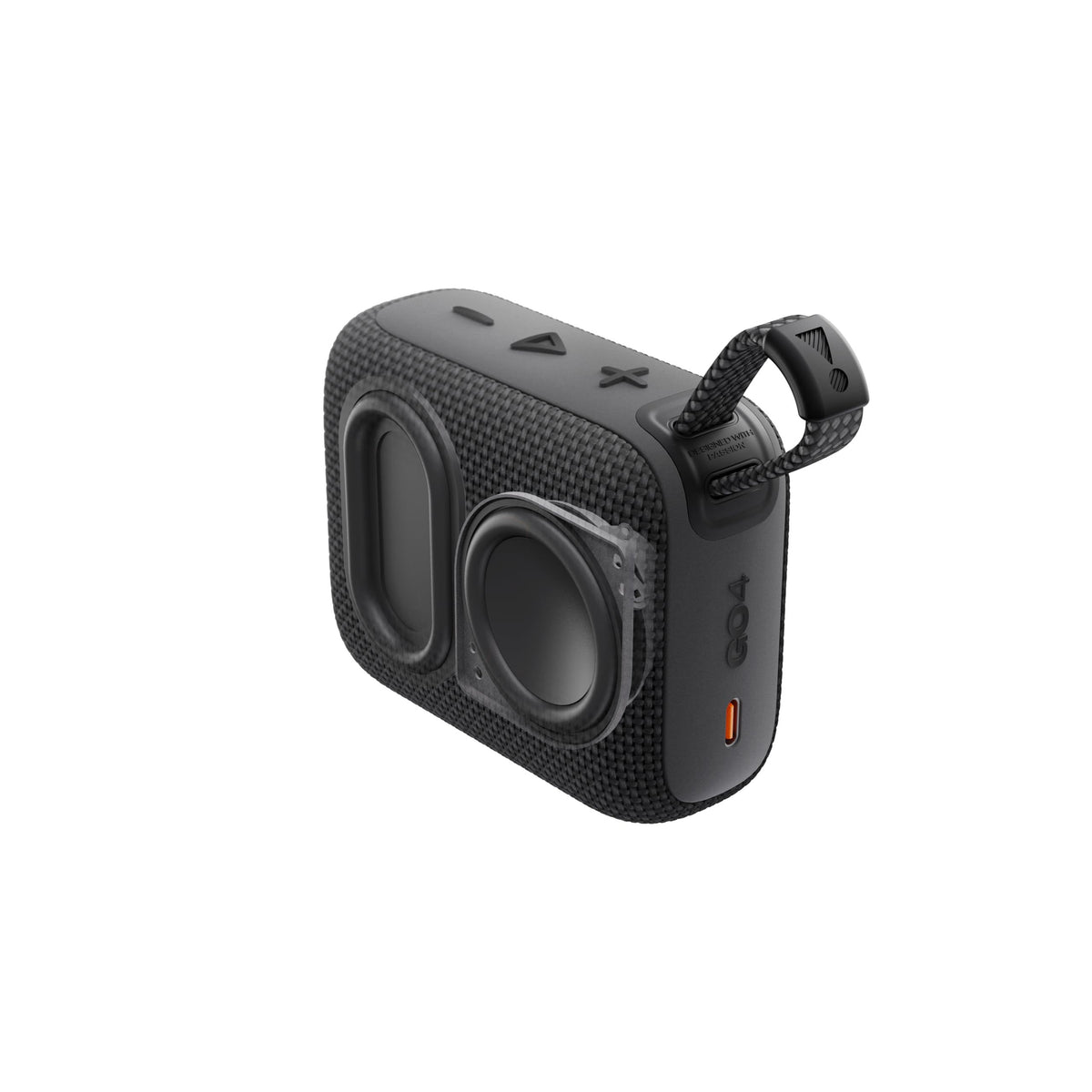 JBL Go 4 - Ultra-Portable, Waterproof and Dustproof Bluetooth Speaker, Big Pro Sound with Punchy bass, 7-Hour Built-in Battery, Made in Part with Recycled Materials (Red)