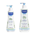 Mustela Baby Bath Time Gift Set - Baby Skin Care Essentials with Natural Avocado - Contains Hydra Bebe Body Lotion 10.14 fl. oz. & Gentle Cleansing Gel 16.9 fl. oz. - 2 Items Set