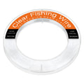 Clear Fishing Line Wire 755 ft, Invisible Monofilament Fishing Line Wire, Nylon String for Hanging Balloons Garland Crafts Picture Decorations, Clear String Threads Cords WUINOID