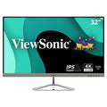 ViewSonic VX3276-4K-MHD 32 Inch 4K UHD Monitor with Ultra-Thin Bezels, HDR10 HDMI and DisplayPort for Home and Office